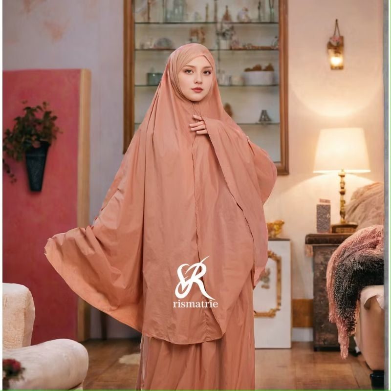 Pekanbaru Mukena Mini Parasut Premium Korea 3In1 Travel