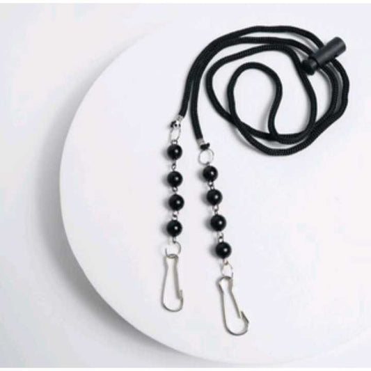 Pekanbaru Strap Masker Kristal Mutiara 2in1Kalung Pengait Konektor Lanyard masker HEADLOOP HIJAB