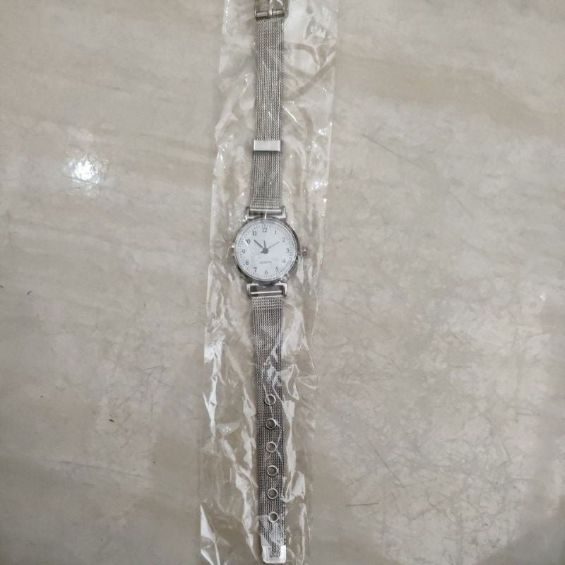 Pekanbaru Jam Tangan Casual Wanita Analog Kecil Dial Bulat Dengan Strap Pu