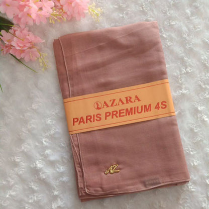 Pekanbaru Jilbab azara paris premium logo / Jilbab lotus (tanpa logo)kualitas kain azzara
