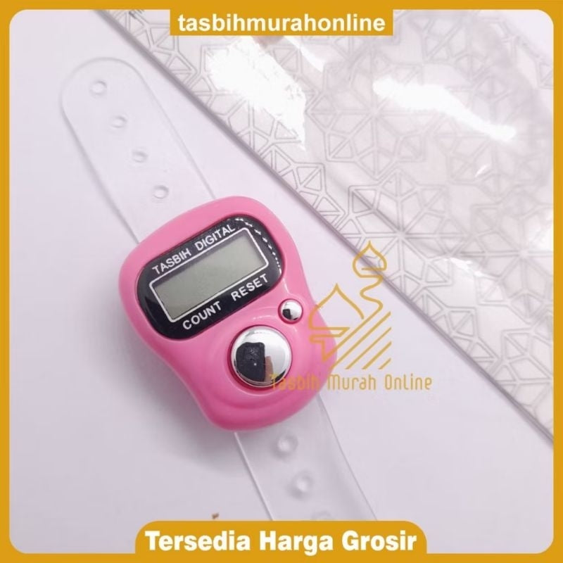 Pekanbaru Tasbih Digital Mini Tally Counter Alat Hitung Tasbeh Digital / Finger