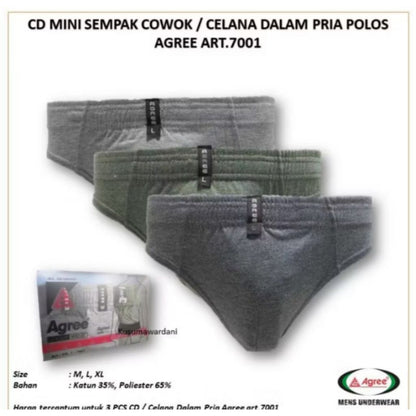 Pekanbaru celana dalam pria agree cd 1-7001