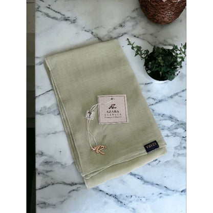Pekanbaru Jilbab azara paris premium logo / Jilbab lotus (tanpa logo)kualitas kain azzara