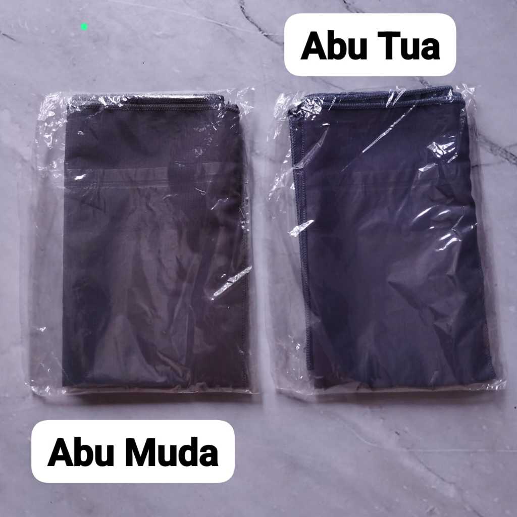 Pekanbaru Cadar wolfis bandana / Cadar Bandana dewasa / Cadar Tali 1 layer / cadar karet 2 layer woolfis