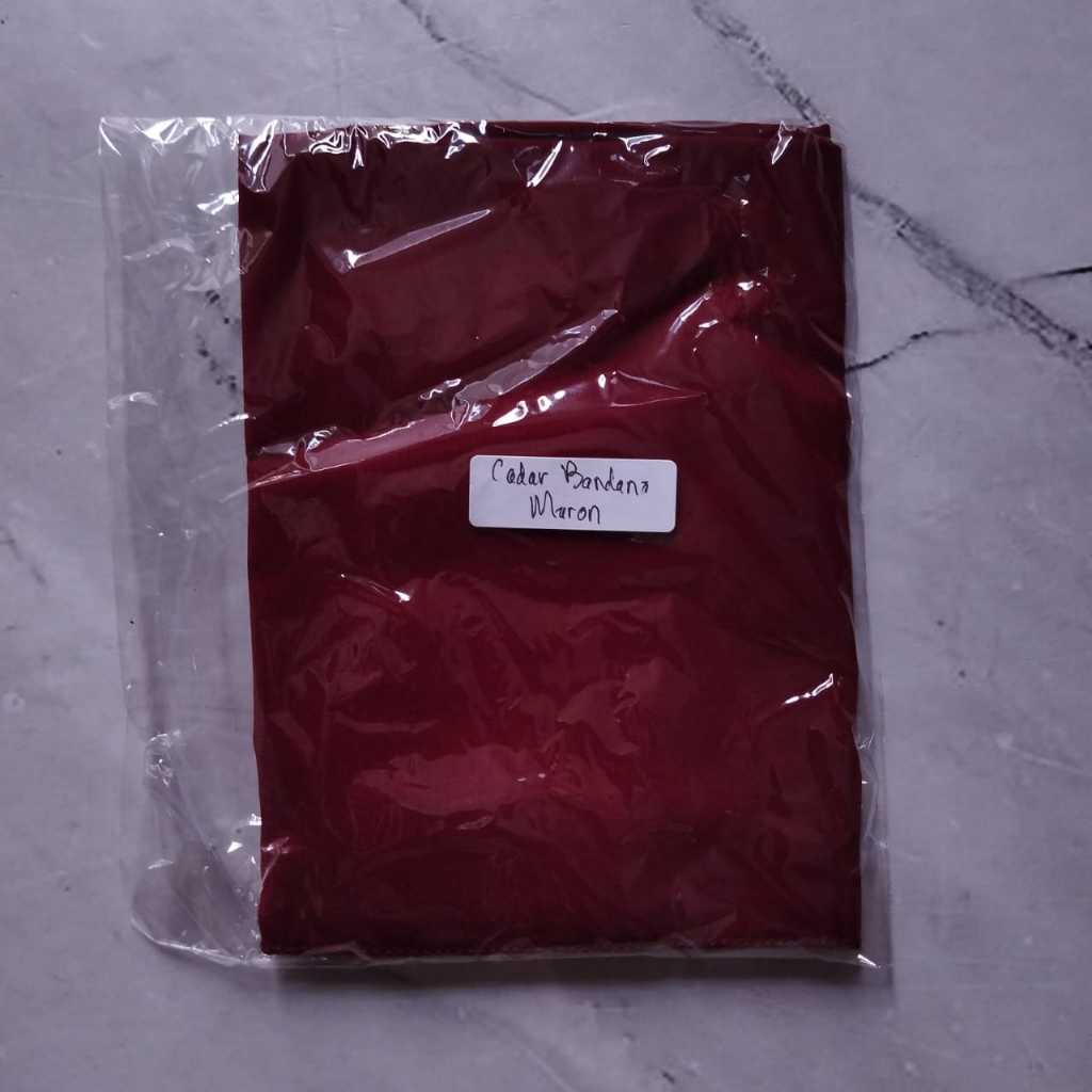 Pekanbaru Cadar wolfis bandana / Cadar Bandana dewasa / Cadar Tali 1 layer / cadar karet 2 layer woolfis