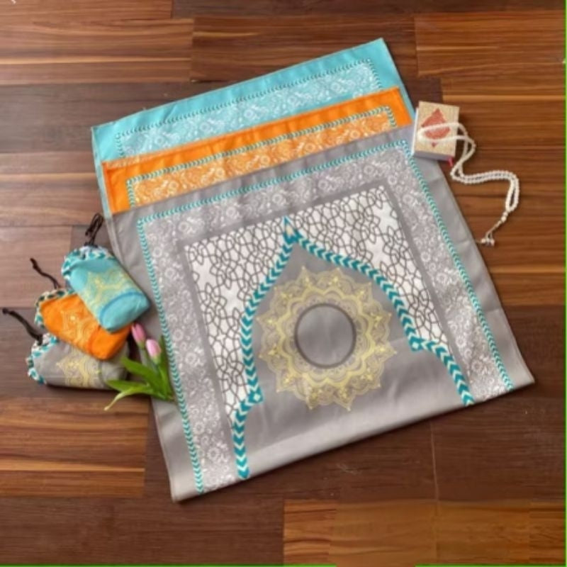 Pekanbaru Sajadah Travel Sejadah Traveling Pouch Souvenir Haji Umroh Sajadah Jumbo