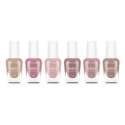 Pekanbaru Implora Nail Polish | Kutek Implora Red | Clear | Nudes | Wonder