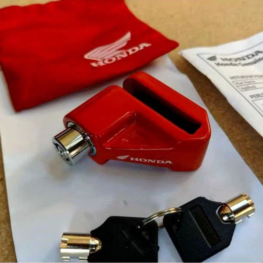 Pekanbaru Gembok Cakram Motor AHM Honda Original Kunci Pengaman Motor Anti Maling