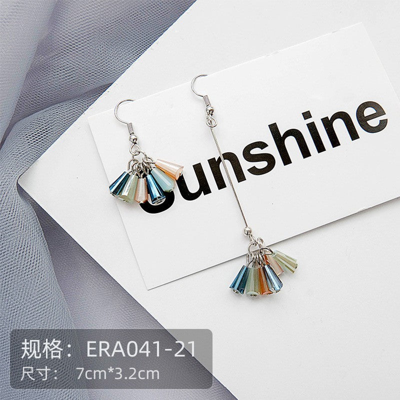 Pekanbaru Anting Wanita Emerald Gold Silver Bling Bling Simple Elegan Woman Emerald Earrings Anting Berkualitas Anting Drop Anting Hook Korean Style