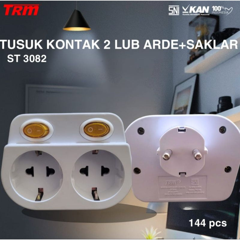 Pekanbaru Stop Kontak 2 Lobang 3 Lobang 4 Lobang Trm / Tusuk Kontak Trm