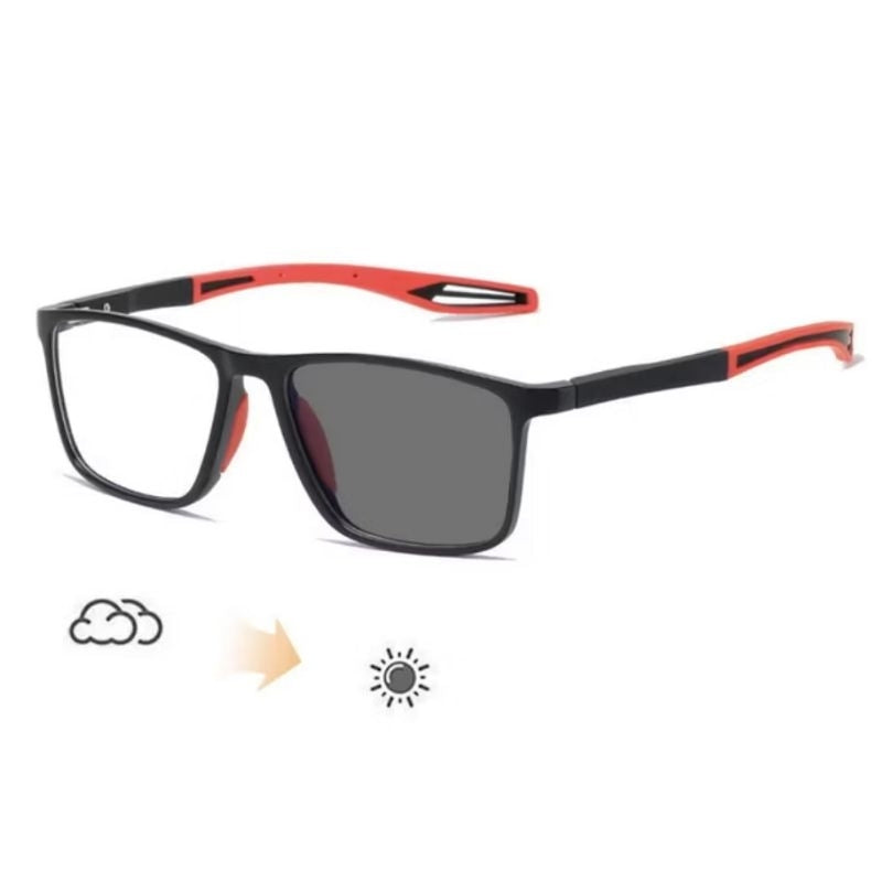 Pekanbaru Kacamata Sport Photochromic Anti Radiasi Ultralight Tr90 Kacamata Fashion