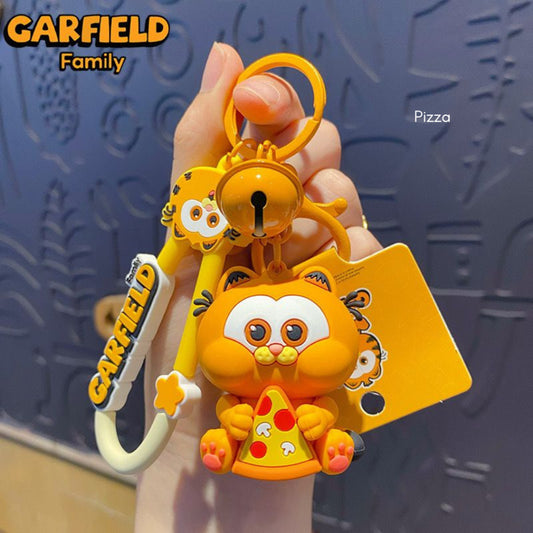 Pekanbaru Gantungan Kunci Garfield Kucing Orange Baby Cat Keychain Gemoy Lonceng Aesthetic