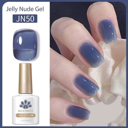 Pekanbaru [Bpom] Born Pretty 10Ml Wine Red Jelly Gel Polish Red Kutek Gel Classic Red Gel
