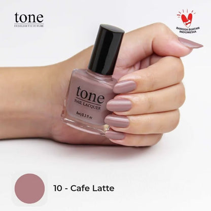 Pekanbaru Lacquer Kutek Tone Nail  Nude Halal Murah 8Ml | Cat Kuku Tone Nail Polish 8Ml