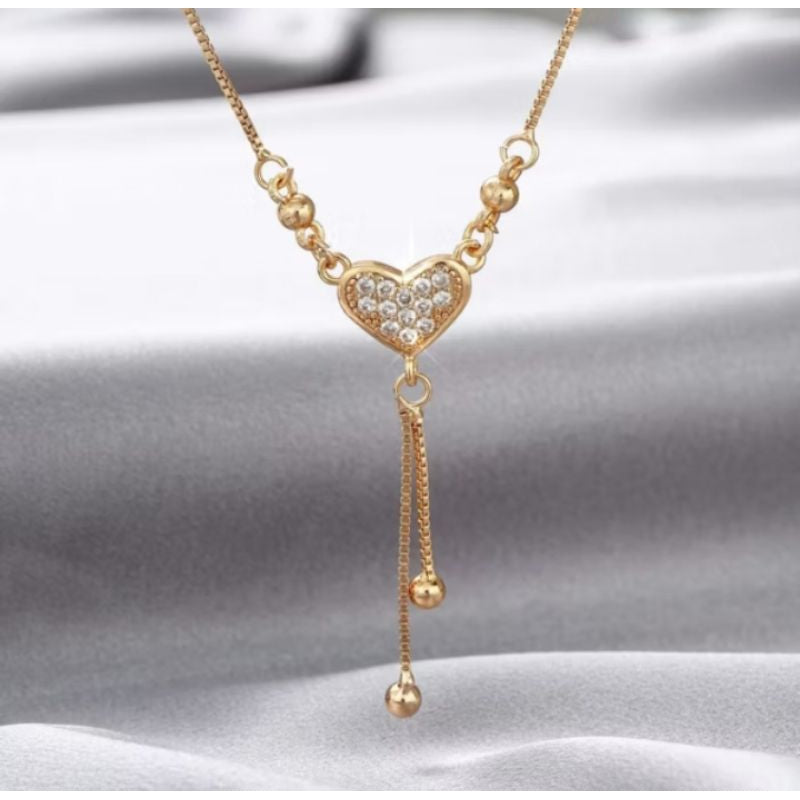 Pekanbaru Kalung Korea Women Necklace 100 Languages I Love You Pendant / Projection Necklace