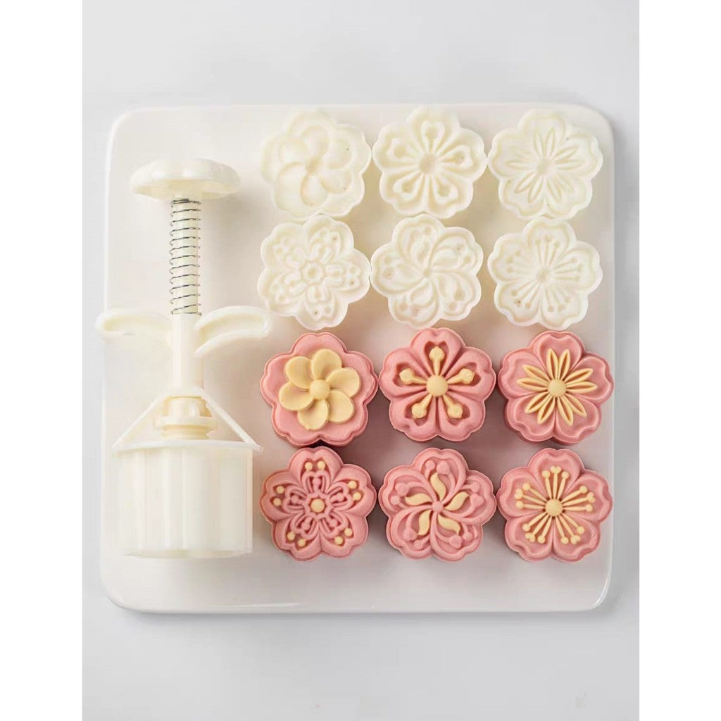 Pekanbaru Cetakan Mooncake / Cetakan Kue Bulan Plastik 75 Gr