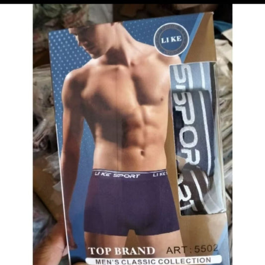 Pekanbaru Celana dalam Boxer pria Like isi 3 pcs
