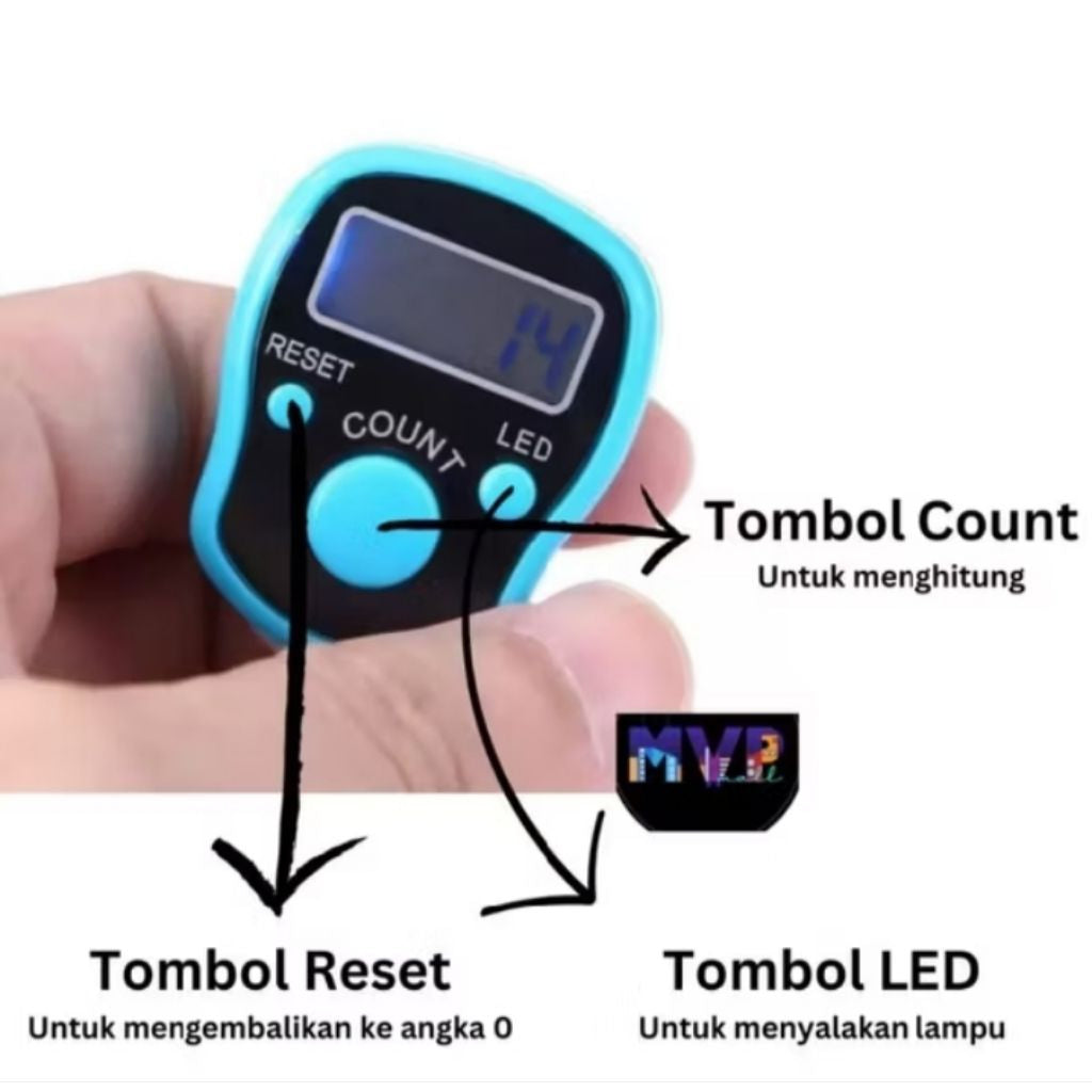 Pekanbaru Tasbih Digital Mini / counter digital / tasbih