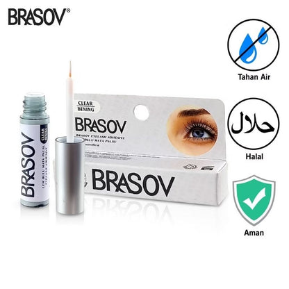 Pekanbaru (Bpom) Brasov Lem Bulu Mata Palsu Ukuran 3Ml