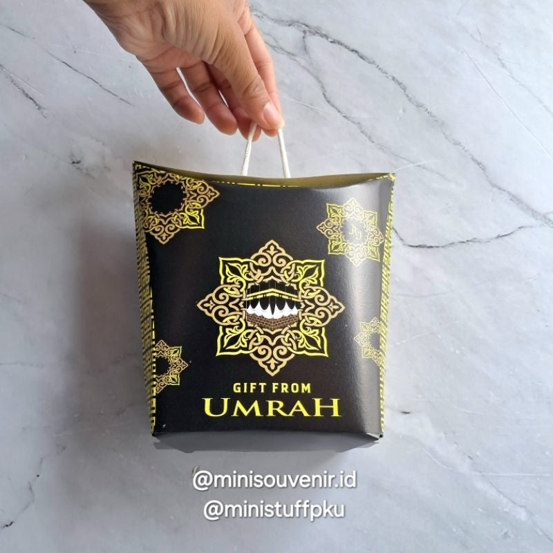Pekanbaru (1 PCS) Dus Tali Jinjing Oleh Oleh Haji dan Umrah Kemasan Box Gift Tengteng