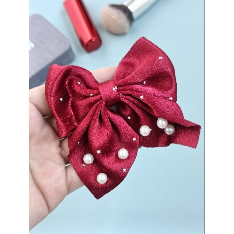 Pekanbaru Pita Hijab Lila / Pita Rambut Lila