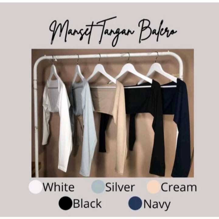 Pekanbaru Manset Balero Crop Top Wanita / Manset Balero Tangan Panjang