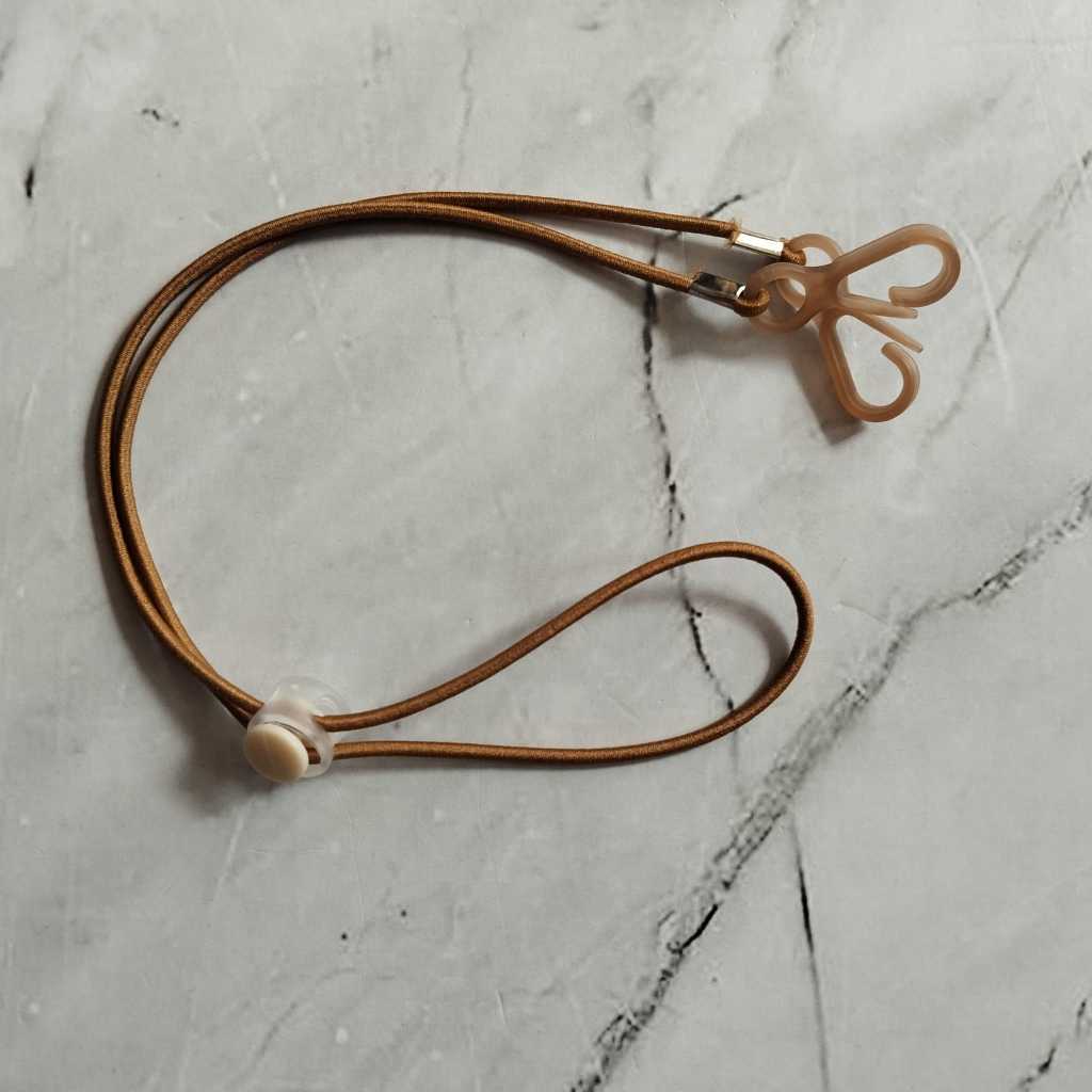 Pekanbaru [YL] Strap Masker 2 in 1/ Kalung Masker / Kalung Gantungan Masker Multifungsi Bisa dipakai utk Hijab / Strap Masker Pita/Kalung Masker Hijab 2 in 1 Stap Masker Elastis Konektor Masker Boba
