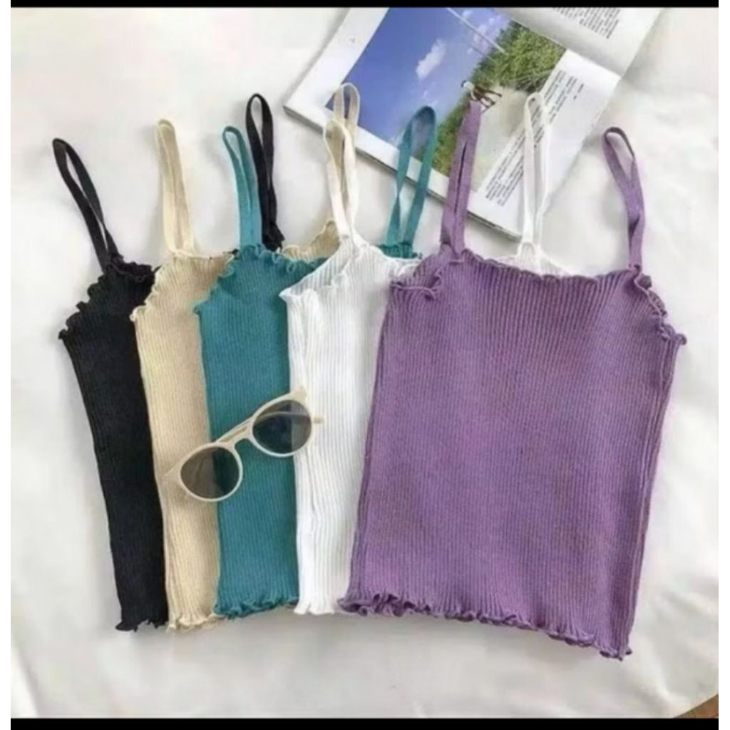 Pekanbaru Tank top Wanita / tanktop wanita lacta RIB