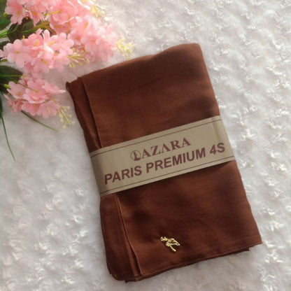 Pekanbaru Jilbab azara paris premium logo / Jilbab lotus (tanpa logo)kualitas kain azzara