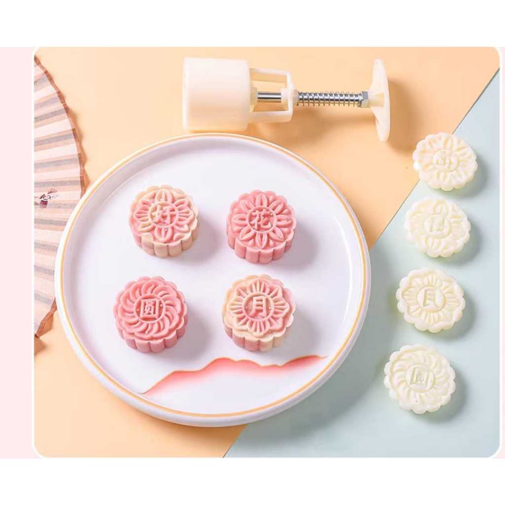 Pekanbaru Cetakan Mooncake / Kue Bulan Plastik 50Gr