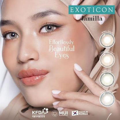 Pekanbaru New Jamilla Softlens Jamilla Normal 14.5 By Exoticon
