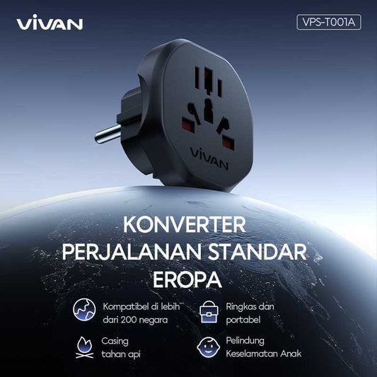 Pekanbaru Vivan Vps-T001A Universal Travel Adapter