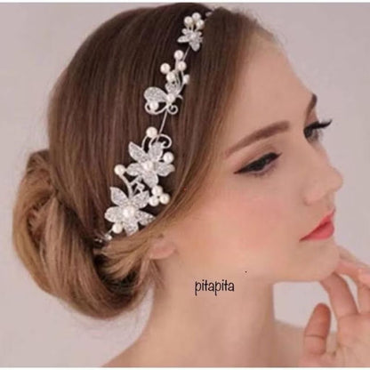 Pekanbaru Headpiece /hiasan rambut / bando lentur /head piece rambut cocok untuk rambut dan hijab