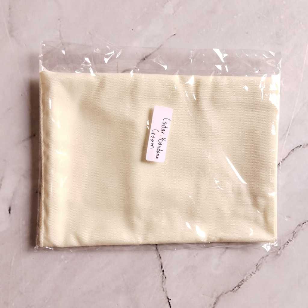 Pekanbaru Cadar wolfis bandana / Cadar Bandana dewasa / Cadar Tali 1 layer / cadar karet 2 layer woolfis