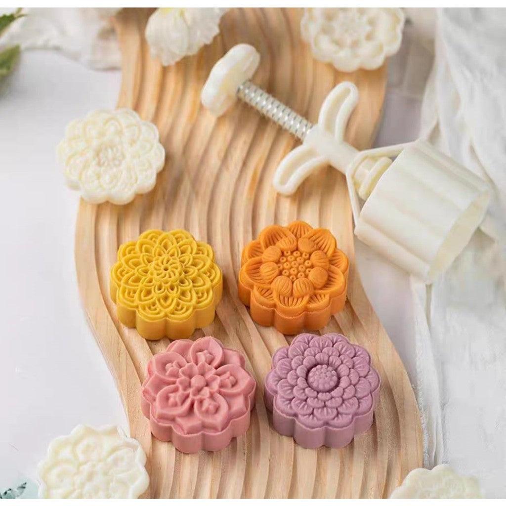 Pekanbaru Cetakan Mooncake / Cetakan Kue Bulan Plastik 75 Gr