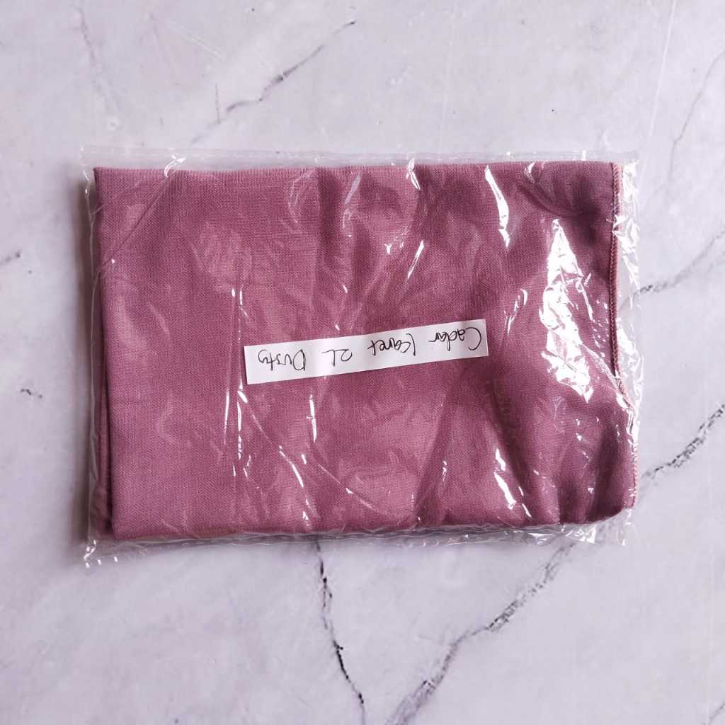Pekanbaru Cadar wolfis bandana / Cadar Bandana dewasa / Cadar Tali 1 layer / cadar karet 2 layer woolfis