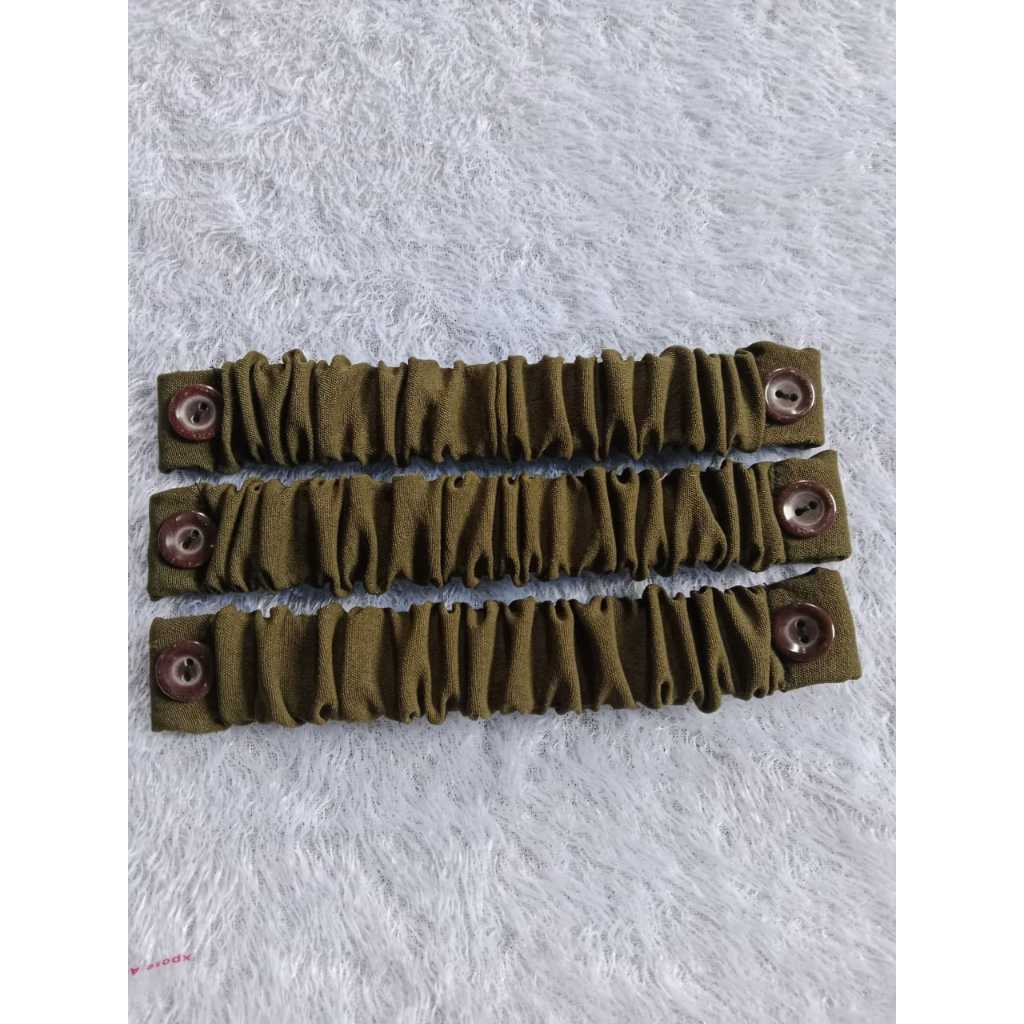 Pekanbaru Konektor masker hijab model kancing / Konektor masker homemade / Konektor masker pengait/cantol