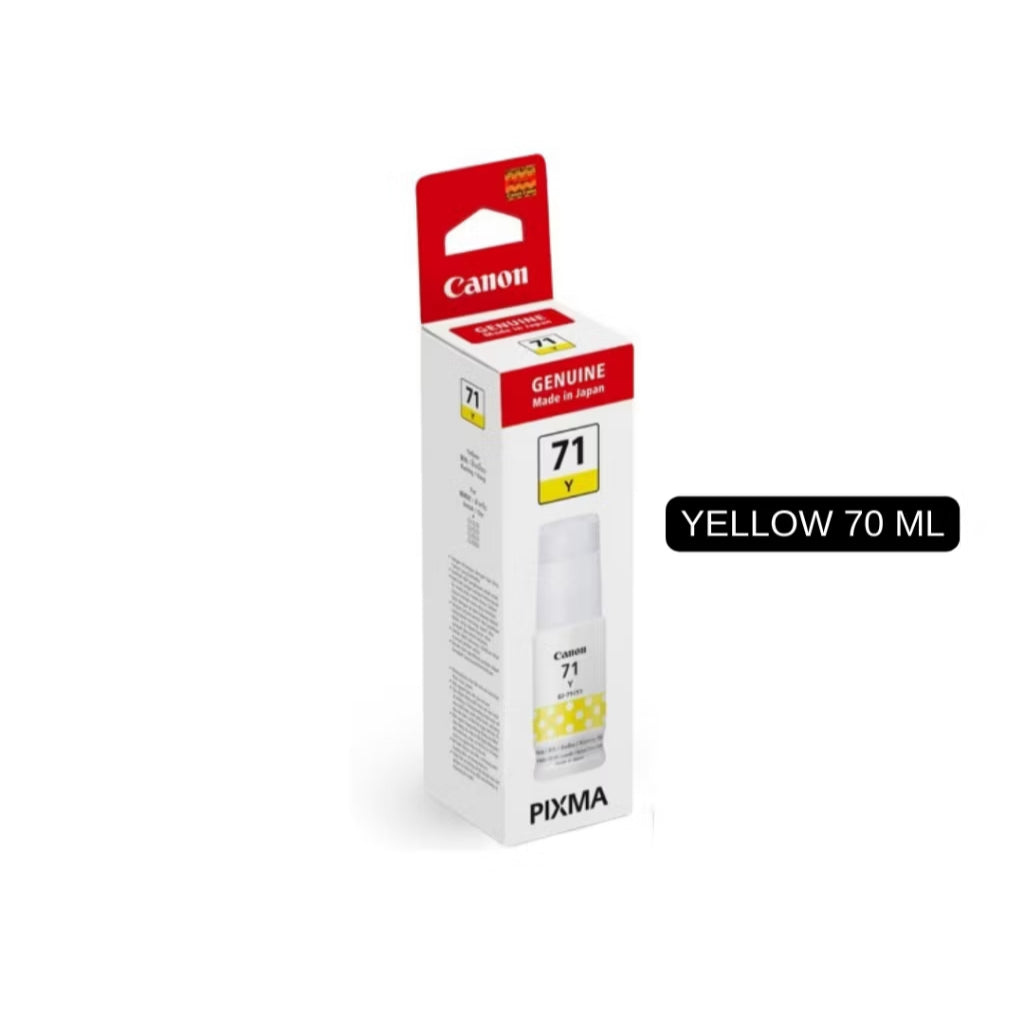 Pekanbaru HR-Tinta Canon PIXMA GI-71 1 Set Refill Premium Untuk Printer Canon G1020, G1730, G1737, G2020, G2730