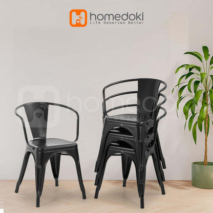 Pekanbaru Homedoki Kursi Bar/Kursi Cafe/Kursi Makan Minimalis/Kursi Makan Besi/Kursi Kantor