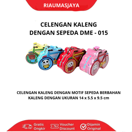 Pekanbaru {}Celengan Sepeda Anak Fancy Dme-015 Souvenir