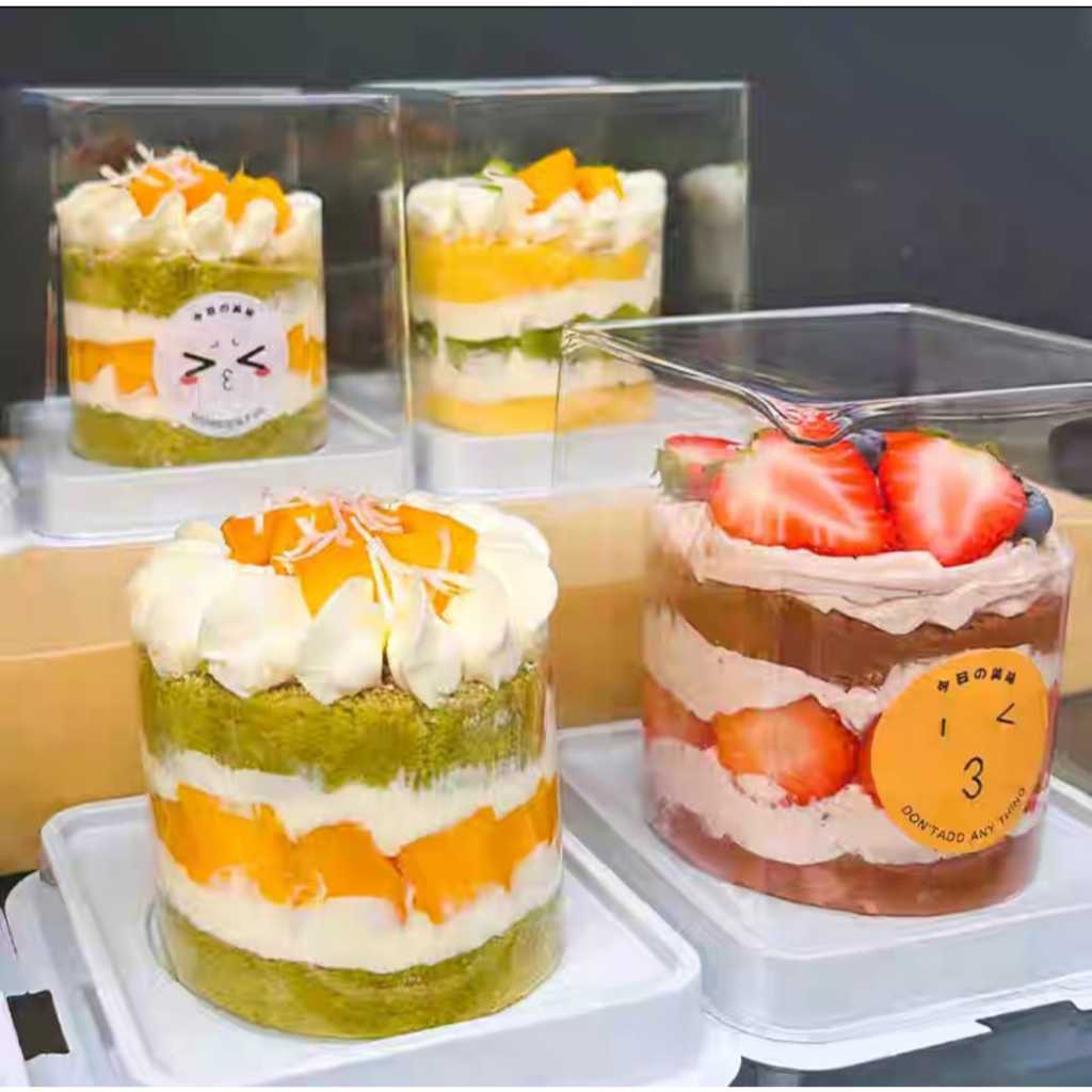 Pekanbaru Box Mika Cake / Kotak Kue Mika Bening