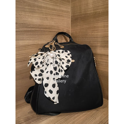 Pekanbaru Hanya 3 Hari Diskon Khusus : Gantungan Tas wanita  Pita Mutiara Clarice Cantik/keychain