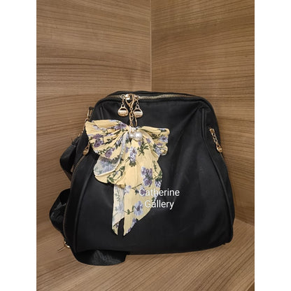 Pekanbaru Hanya 3 Hari Diskon Khusus : Gantungan Tas wanita  Pita Mutiara Clarice Cantik/keychain