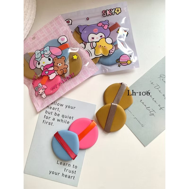 Pekanbaru HR-Spons Cushion Karakter Mini Sanrio Isi 4 / Spon Puff Cushion