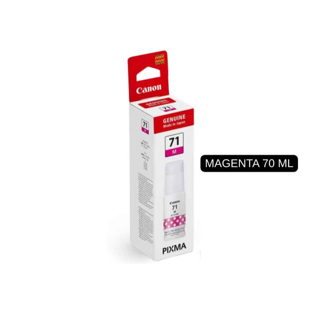 Pekanbaru HR-Tinta Canon PIXMA GI-71 1 Set Refill Premium Untuk Printer Canon G1020, G1730, G1737, G2020, G2730