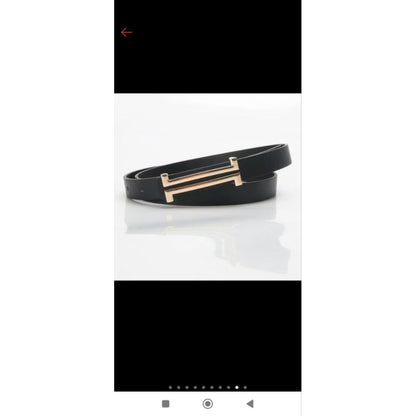 Pekanbaru Ikat Pinggang Gesper Belt Kecil Wanita Bahan Kulit Pu / Tali Pinggang Wanita / Gesper