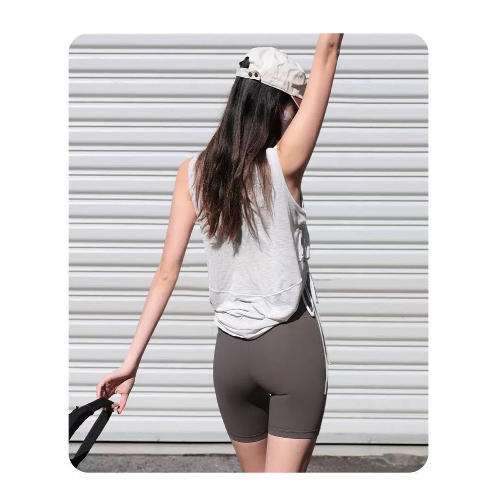 Pekanbaru JevyActive - Hyuji Top - Gym Running Outfit Wanita - Tank Top Sleeveless Wanita - Baju Olahraga Wanita