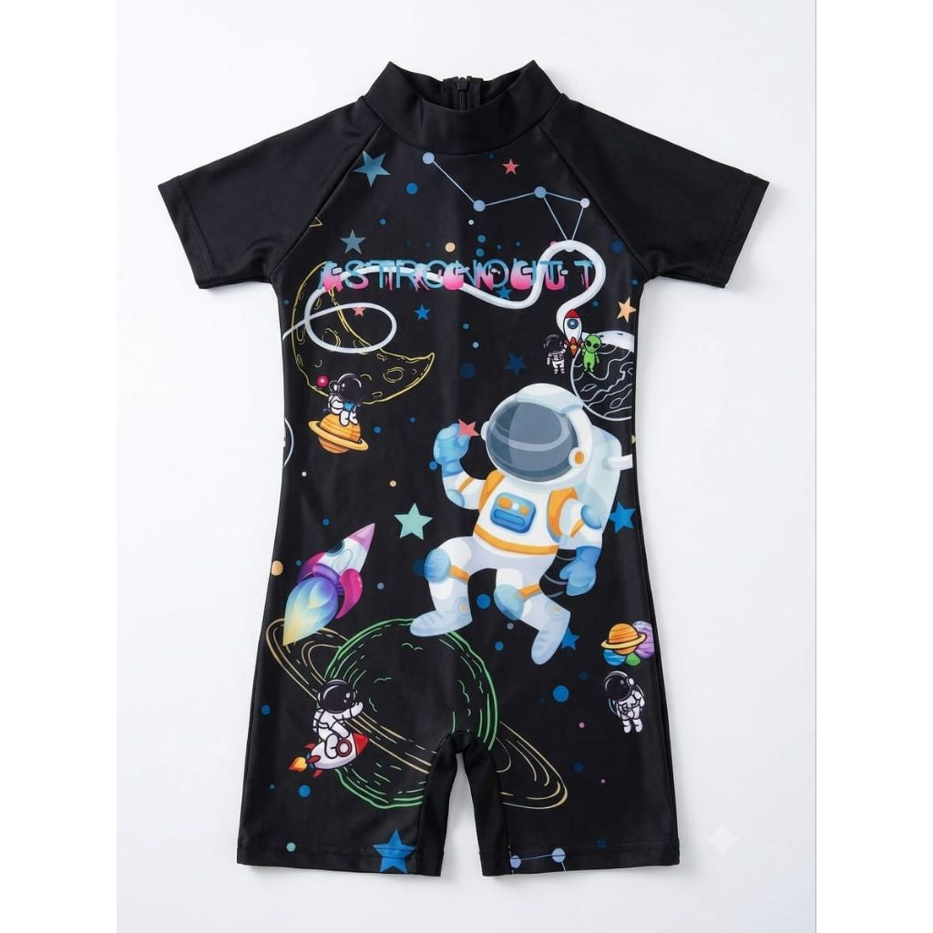 Pekanbaru Baju Renang Anak Karakter/ Baju Berenang Anak/Baju Renang Anak Lengan Pendek Perempuan Dan Laki-Laki