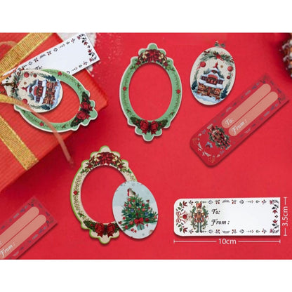 Pekanbaru Christmas Hang Tag / Tag Natal Berbagai Motif Per Pack