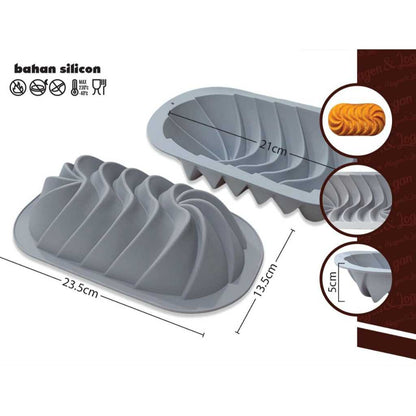 Pekanbaru Cetakan / Loyang Silicon Berbagai Motif